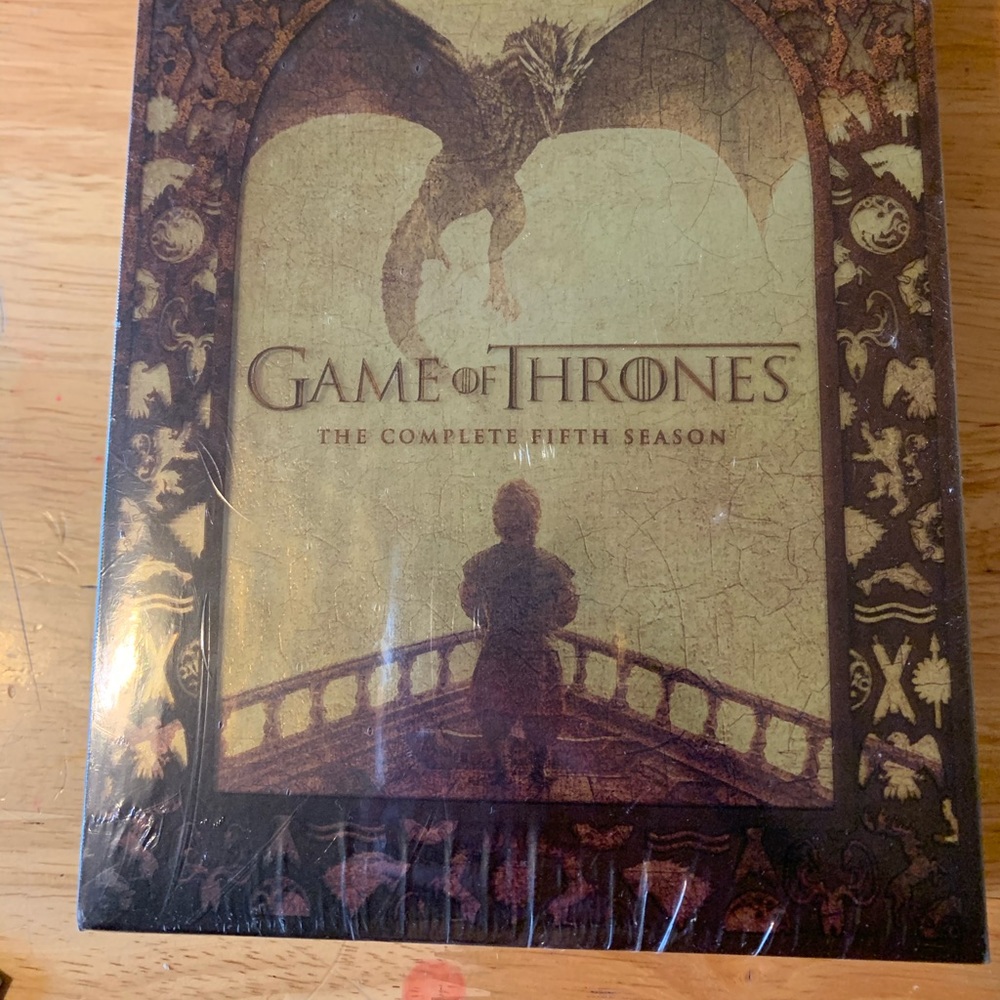 Season 5 DVD Set, game of thrones